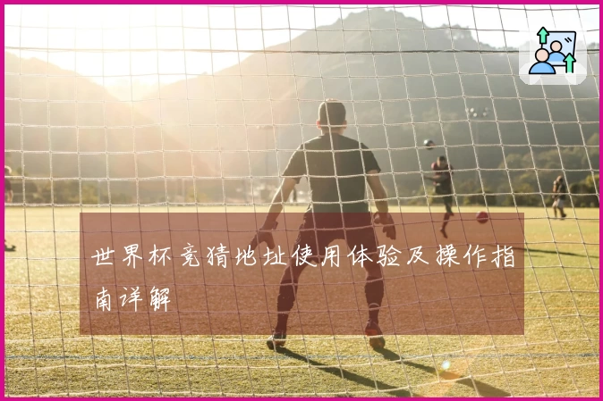 世界杯竞猜地址使用体验及操作指南详解