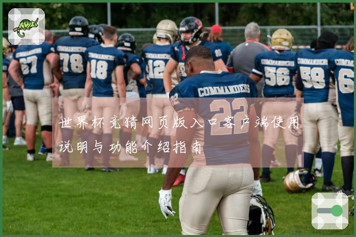 世界杯竞猜网页版入口客户端使用说明与功能介绍指南
